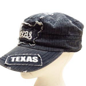 Distressed Embroidered Texas Applique All Cotton